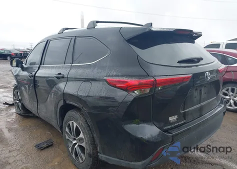 2020 Toyota Highlander Xle from USA, damaged, VIN 5TDHZRBH9LS505004